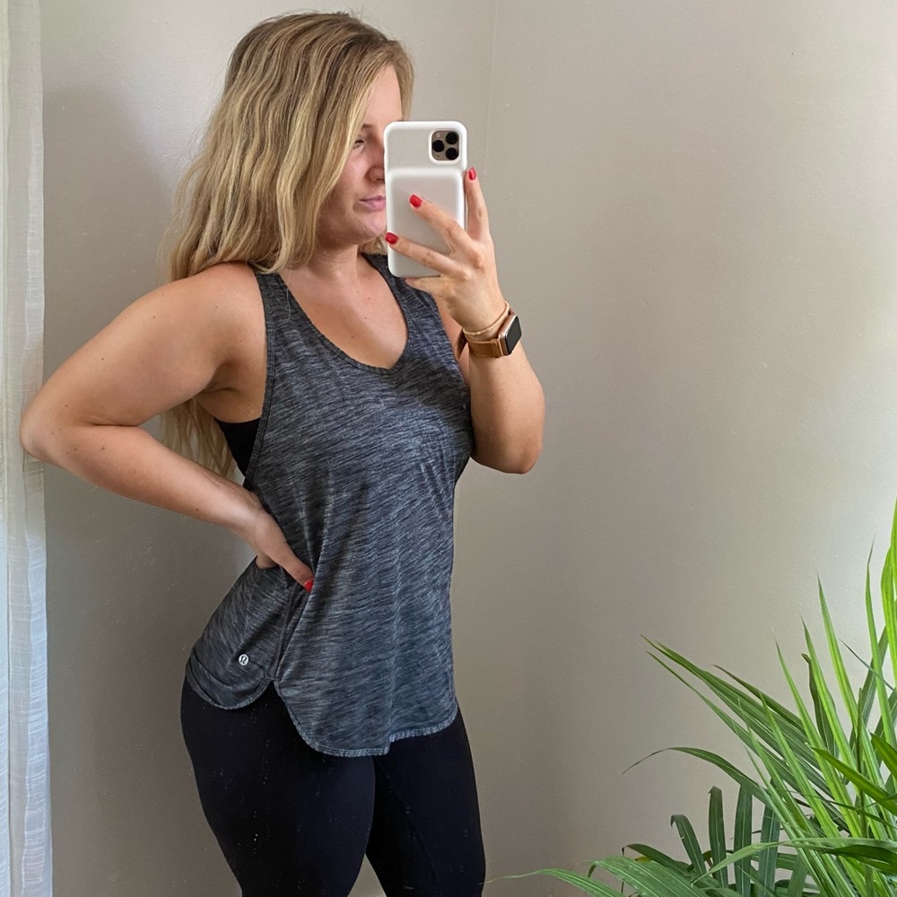 Lululemon Grey Tank 8